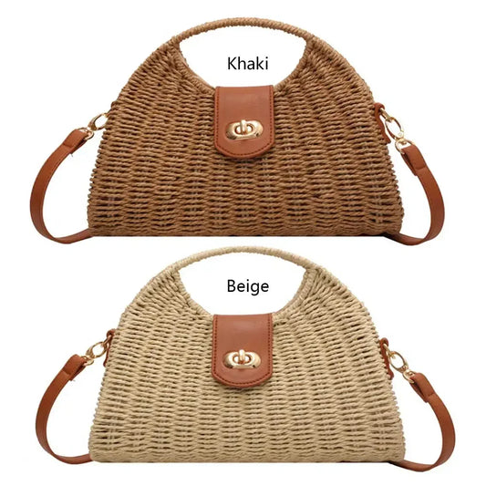 Woven Crossbody Bag for Women