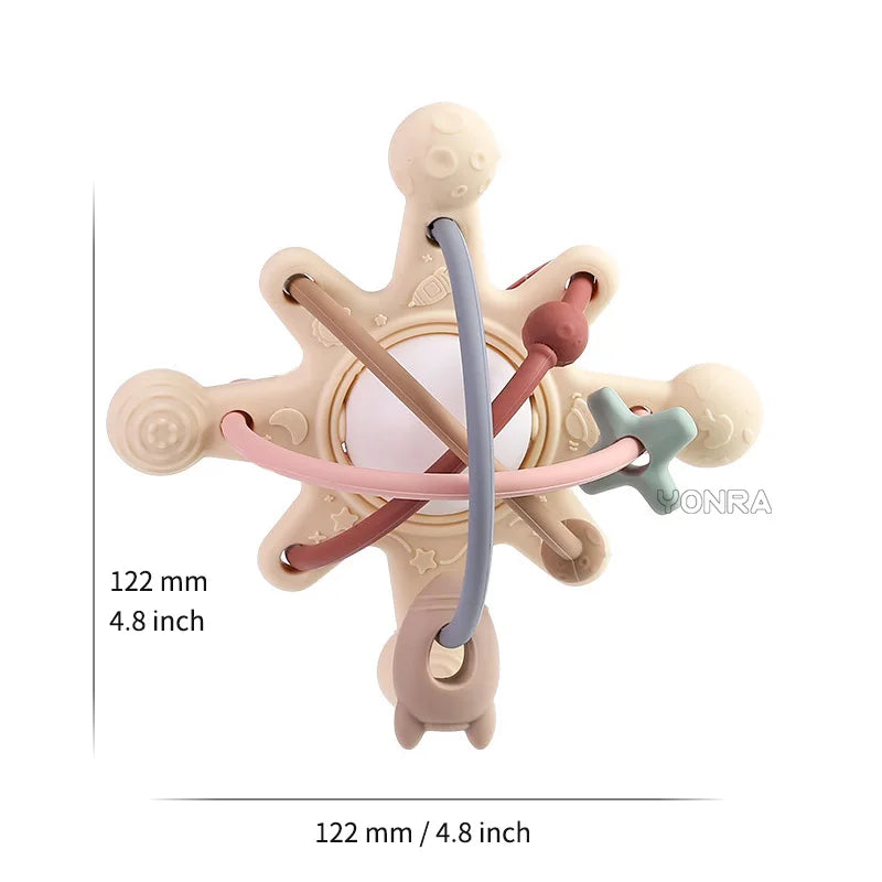 Montessori Baby Sensory Teether Toy – Safe & Soothing Fun