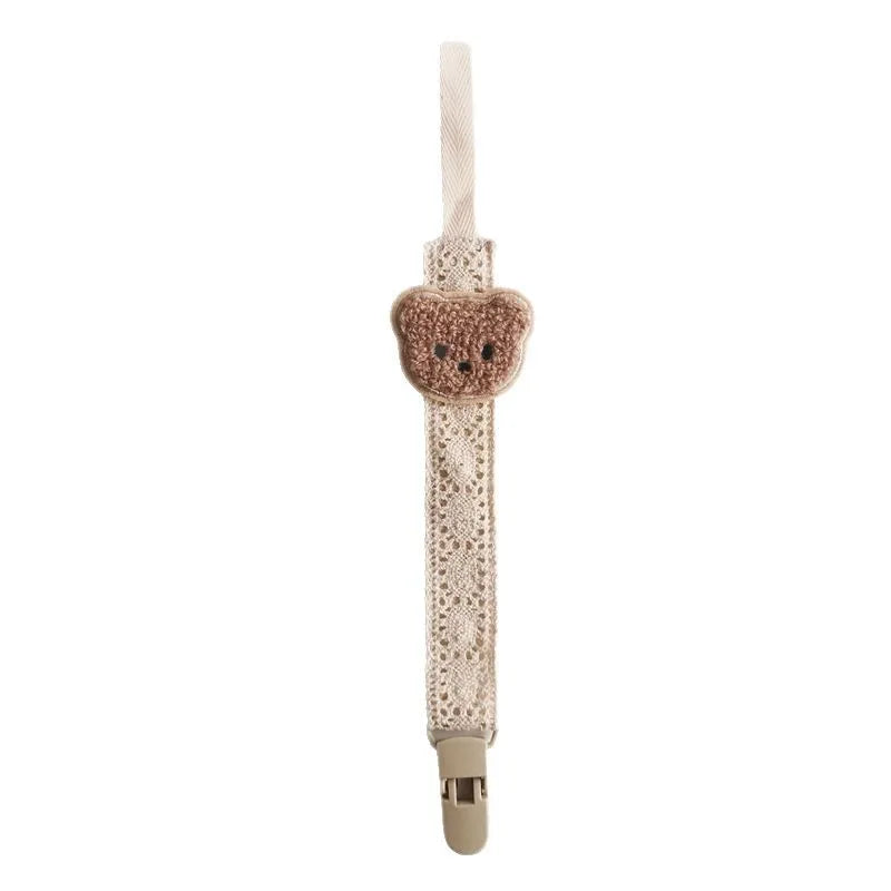 Adorable Bear Pacifier Anti Drop Chain