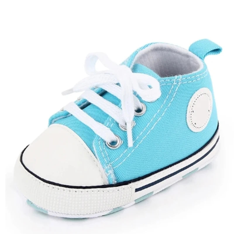 Trendy Canvas Casual Sneakers for Babies – Soft & Secure
