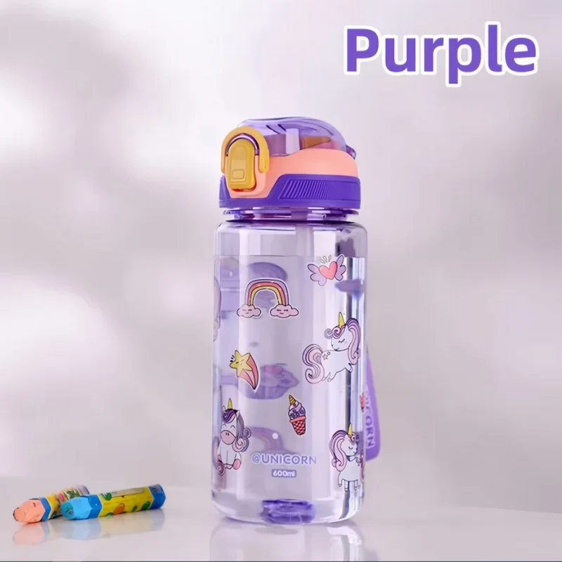 Colorful Water Bottles for Kids